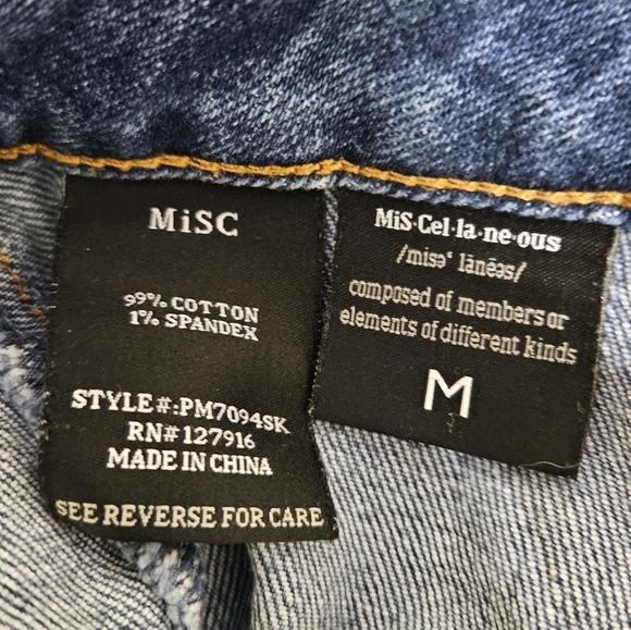 Misc Denim Mini Skirt - Picture 3 of 3